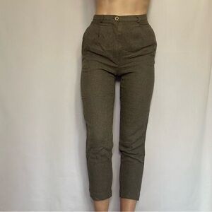Vintage cropped trousers